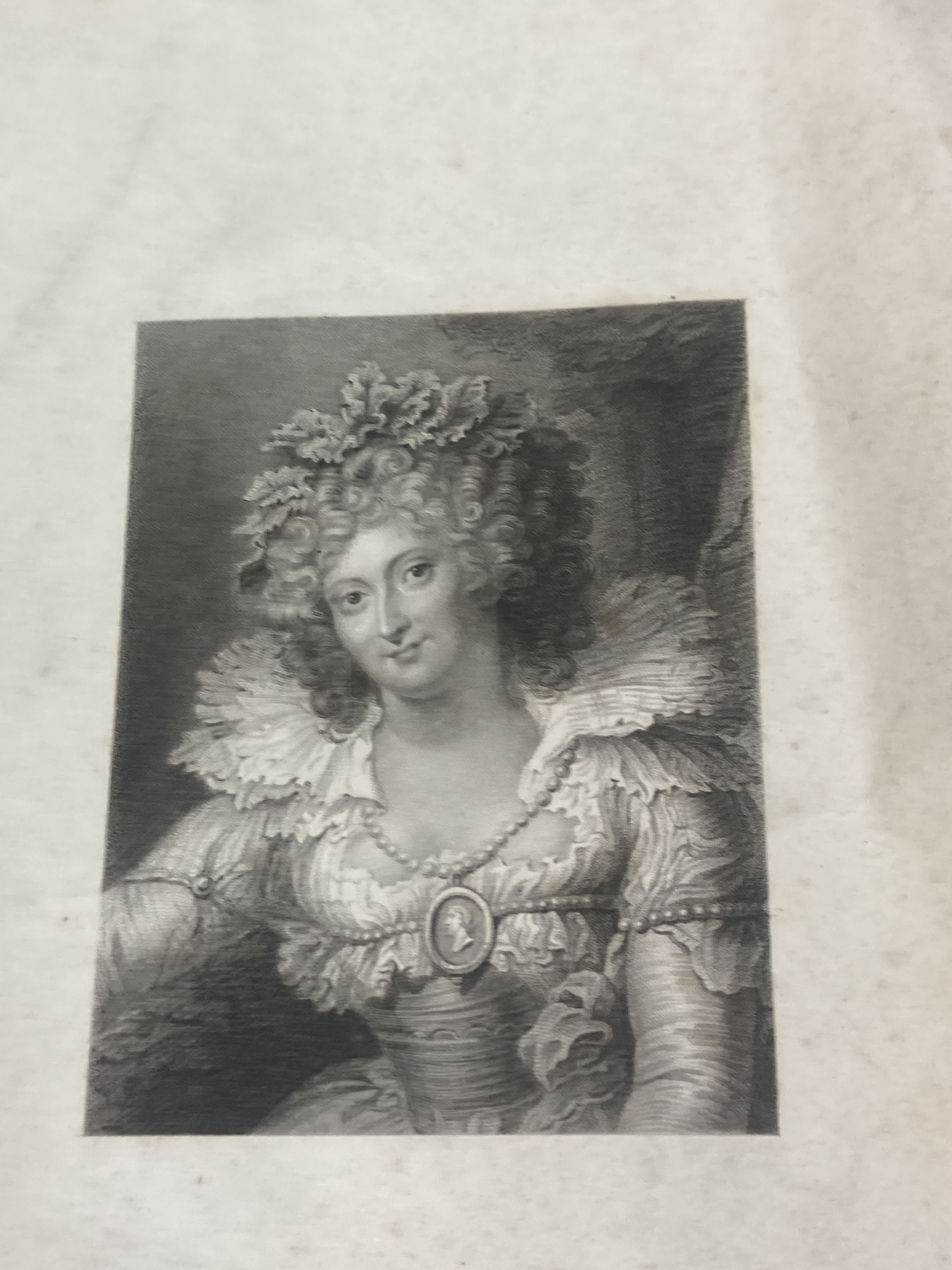 A box of assorted 18th century and later prints